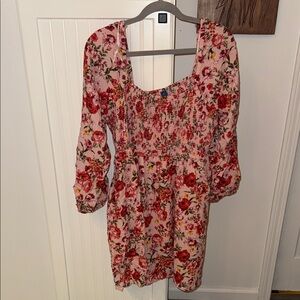 Old Navy Floral Pink Mini Dress